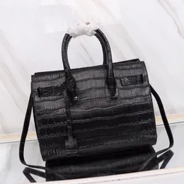 7A Tote Designer Classic damskie słynne modne ramię portfel crossbody torba sac de jour torba aligator z blokadą długie paski na ramię worka akordeonowa