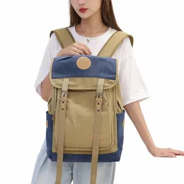 Милый новый школьный рюкзак для девочек, холщовые сумки, прочный школьный рюкзак с несколькими карманами для девочек-подростков, Kawaii рюкзак Mochila h8na #