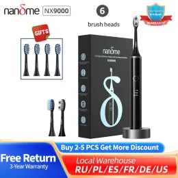 Toothbrush Nandme Electric Toothbrush Ultrasonic NX9000 NX8000 NX7000 IPX7 Waterproof Smart Toothbrush Deep Cleaning Whitener Tooth Brush