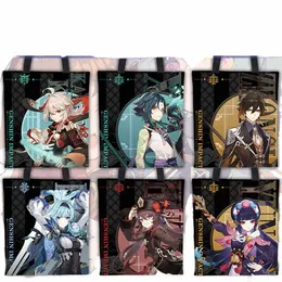 Impact Canvas Tote Bag Venti Baal Hutao Ganyu Ayato Kazuha Xiao Shenhe Itto Ma Qin Eula Ayaka Zhgli Shop torebka C0HF#