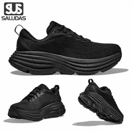 Polos masculinos Saludas Original Bondi 8 Homem Sapatos Esportivos Explosões Clássicas Absorvendo Luz de Corrida Confortável Casual