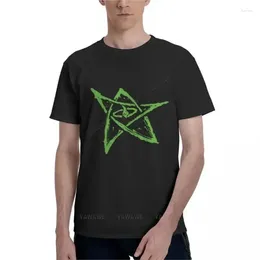 Polo da uomo Call Of Cthulhu Elder Sign - T-shirt classica verde T-shirt grafiche da uomo T-shirt oversize divertenti in cotone