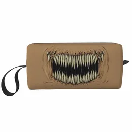 Fi Mortal Kombat Baraka Travel Toyreatry Bag Women MK Figntion Game Cosmetic Makeup Bage Beauty Storage Dopp Kit E3MD＃