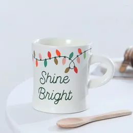 Mugs Creative Hand-painted Ceramic Mug Coffee Cup Breakfast Drinkware Kitchenware For Daily-use