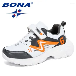 Casual skor bona 2024 designers trendiga barn barn sneakers barn som kör tennis skor pojkar flickor sport