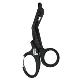 Выживание Rhino Rescue Eversy Medical Medical Ncissors Trauma Shears с карабинером 19 -см повязки и ножницы для военных повязки