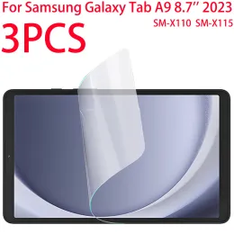 3pcs pe für Samsung Galaxy Tab A9 8,7 Zoll 2023 PET-Softfilm-Bildschirmschutz für A9 SM-X110 SM-X115 Protective Film Fit Screen