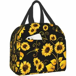 sunfr Isolierte Lunchtasche für Damen und Herren, Wable Cooler Tote Bag, wiederverwendbare Lunchbox, leicht, für Büro, Arbeit, Picknick, Strand p0ju#