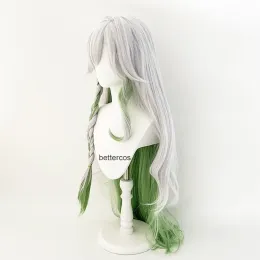 Nahida cosplay parrucca nahida il più grande Lord Rukkhadevata 100 cm per capelli di caricamento lungo la parrucca.