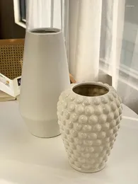 Vasos Nordic Home Art Simples Ins Vento Ornamentos Cerâmicos BB Grande Vaso Decoração