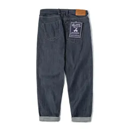 DHgate.com:Mens 13.5 Oz Heavy Weight Indigo Selvage Straight