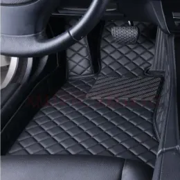 Custom 3D Car Floor Mats for Jaguar XF 2016-2023 XF Sportbrake 2018-2022 XJ XJ L 5 Seat Interior Accessories Artificial Leather