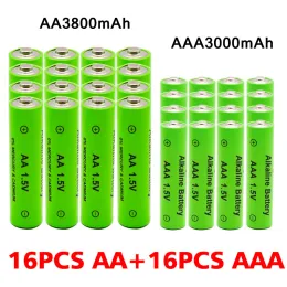 AA AAA AA AA 1,5V 3800MAH 1,5 V AAA 3000MAH Bateria Bateria Bateria Zabawki Watch MP3 Player Wymień akumulator Ni-MH