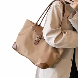 nova bolsa feminina de alta capacidade, bolsa nyl confiável e casual, bolsa de loja de mamãe, bolsa de transporte, ombro e t9cx #