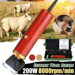 Tłoczenie profesjonalnego nożyczki wełnianej 200w High Moc Electric Nożyczki Pet TRIMMER PIELĘGNACJA SHAVER CAT CATT CATLE FAIL HINE Hine AC