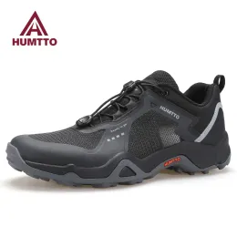 Boots Humtto Hiking Shoes Mens New Mountain Trekking Outdoor Sneakers for Men Women Breathable Climbing Camping Sports Man Woman Shoes