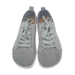 أحذية غير رسمية Tipsietoes 2024 Sprinng Autumn Leather Leather Barefoot Sneaker for Women Flat Flat