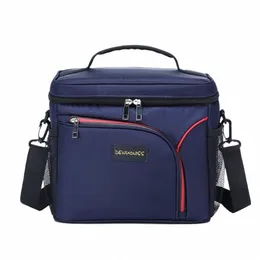 Denuoniss 2023 Ny isolerad lunchlåda Bag Bento Bag Cooler Bag middag Ctainer Portable Travel Picnic Isolated Cooler S59y#