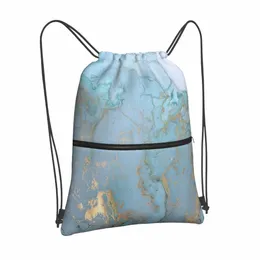 Venda quente New Marble Drawstring Bags Mochilas Girl Bag Mulheres Mens String Girl's Heart Fresh Creative Arts The Leisure Fi 12qc #