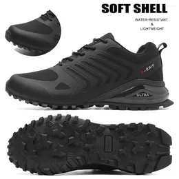 Casual Shoes Men's Trail Running Waterproof Low Top Camping Lightweight Footwear Outdoor Trekking Non-Slip Walking Sneakers Storlek 41-50