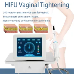 Altre attrezzature per la bellezza 2 teste vaginali Hifu ultrasuoni RF Attrezzatura per la cura del viso Attrezzatura anti-vincolo di bellezza ad alta intensità ecografia focalizzata ad alta intensità