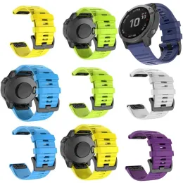 26 22 20mmsiliconen horloge bandjes voor garmin fenix 7x 7 6x 6 60spro easyfit polsband fenix 5 5x 5splus smartwatch jarty