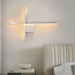 Modern Minimalist Led Duvar Lambaları Işıklar Yatak Odası Başucu Yemek Oturma Odası Çalışma Otel Lobi Ev Dekoru Kapalı Aydınlatma Dimmable