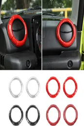 ABS Car Care Air Condition Tuyere Trim Decoration Cover لـ Suzuki Jimny 2019 Up Car Interior Associory2282611