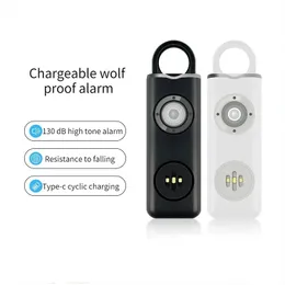 130db Self Defense Emergency Alarm Keychains Personal Protection Alarm Safety Security Anti-Attack Loud Alarm For Girl Women