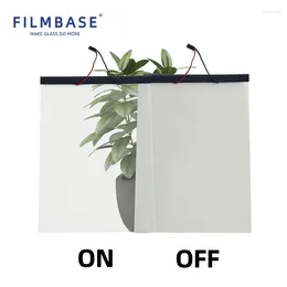 Window Adesions FilmBase A4 Dimensione campione Clear PDLC Film trasparente Smart Privacy