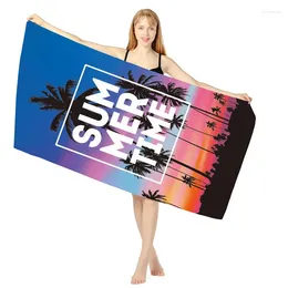 Ręczniki plażowe Szybkie suszone ręczniki do kąpieli mikrofibry Emulator 160x80cm joga mata Bezpłatnie