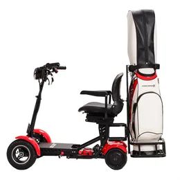 Mobilidade de 4 rodas Medical dobra scooters de golfe de pneus gordos para adultos deficientes para idosos