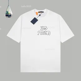 2024 T-Shirts Herren Designer T-Shirt Mann Damen T-Shirts mit Buchstaben drucken kurze Ärmel Sommerhemden Männer Lose T-Shirts Asiatische Größe S-XXXL P001