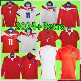 2024 2025 Chile Soccer Jerseys 1982 1998 2014 Retro Home Away Away Vintage Football Shirts 82 98 14 16 17 23 24 25 Mundurs Salas Zamorano Vidal Alexis M.Gonzalez