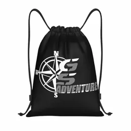 motorcycle GS Adventure Moto Drawstring Backpack Sports Gym Bag Motocross Enduro String Sackpack for Cycling m3Pl#