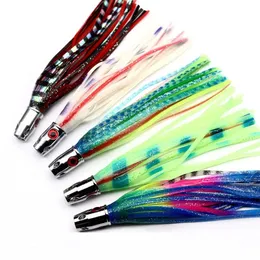 1pc Octopus Fishing Bait Trolling Lure Overturned Barbed Fishing Hooks Sea Subbait 3D Tuna Luya Lures Topwater Baits Fish Tackle 240315