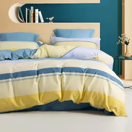 Set di biancheria da letto Copripiumino Un pezzo di cotone Dormitorio per studenti Singolo Doppio Inserto puro 200 X230