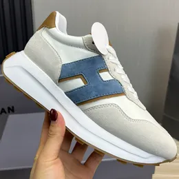 Lyxdesigner H Brand Minimalist Casual Sports Shoes 2024SS Cool Series kombinerar retroelement med moderna modedesigner Par Sneakers Storlek 35-45