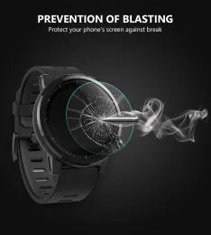 Smart Watch 35-46 мм Защитник из смягченного стеклянного экрана для цифрового спортивного спортивного.