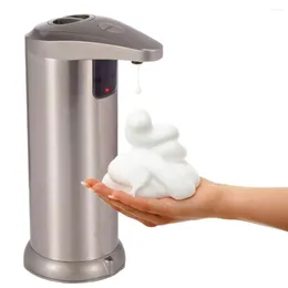 Dispensatore di sapone liquido cucina cucina automatica in acciaio inossidabile Volume regolabile 3 modalità liberale