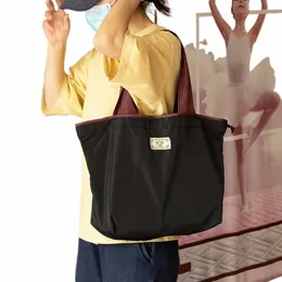 حقيبة متجر قابلة لإعادة الاستخدام قابلة للطي حقيبة متجر كبيرة الحجم حقيبة خضار WABRAC