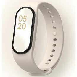 شاهد حزام لـ Xiaomi Mi Band 7 6 5 4 3 معصم معصم السيليكون أحزمة الرسغ Miband 3/4 Band5 Band6 Smartwatch Accessories