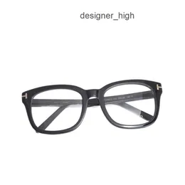 TF Luxury Designer Lettera Donna Uomo Toms Fords Occhiali da sole Occhiali Occhiali Montatura per occhiali Piastra grande quadrata Miopia Anti luce blu Occhiali UWAS