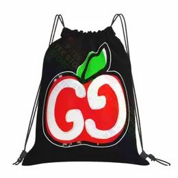 Bonito Cherry Art Drawstring Bags Gym Bag Hot New Style Lightweight Multi-functi k2lC #