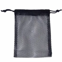 Mesh Sports Equipment Bolsa Bolsa de Mesh de Malha Portátil leve para Bandas de Exercício Bandas de Resistência Z31Y#