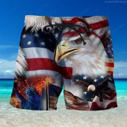 American Flag Shorts: Patriotic, Breathable, Quick-Dry Sportswear