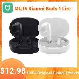 Headphones MIJIA Xiaomi Redmi Buds 4 Lite TWS Bluetooth 5.3 Earphone Call Noise Cancelling Wireless Touch Headphones 20 Hours Battery Life