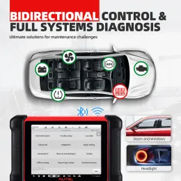 Autel MK906BT CAR CARINESTIC SCANERSER Professional OBD1 OBD2 Auto Scan Tool ECU الترميز PK MS906