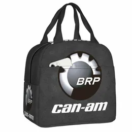 moto BRP Can-Am Lunch Box dispositivo di raffreddamento termico cibo isolato pranzo al sacco per le donne bambini scuola lavoro riutilizzabile Tote Ctainer 18OB #