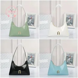 Bolsas de ombro FRA Moda Mini Bolsa Axilas Versátil Bolsa Feminina Couro Simples Cor Sólida Tamanho: 24 16 6cm